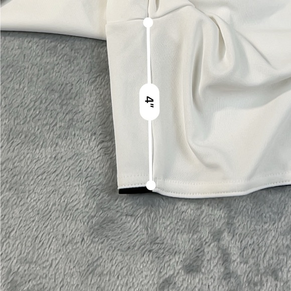 NWT Adidas Women's Shorts Medium White AEROREADY Soccer Active Gym Running - Picture 11 of 13